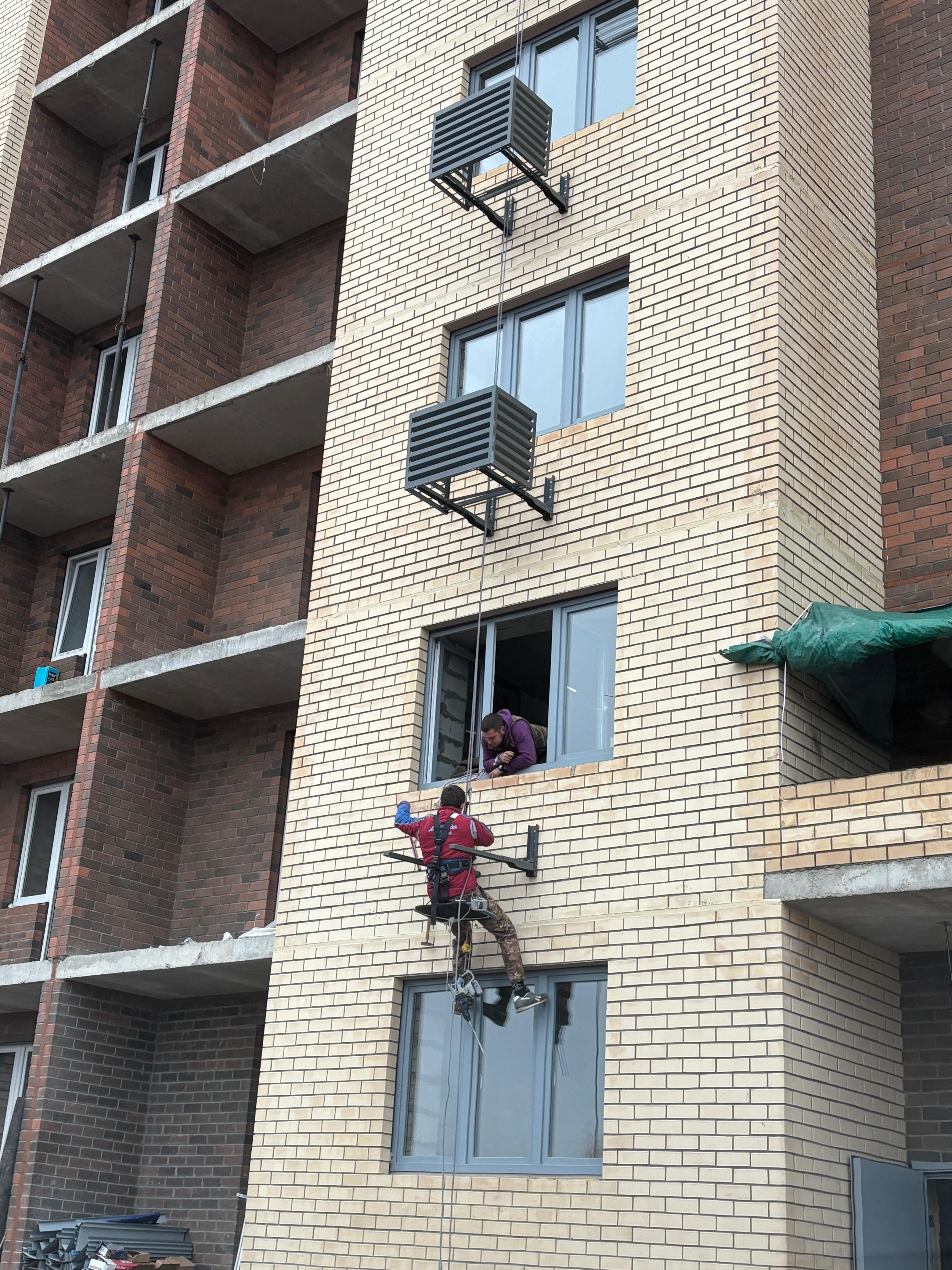 Монтаж корзин